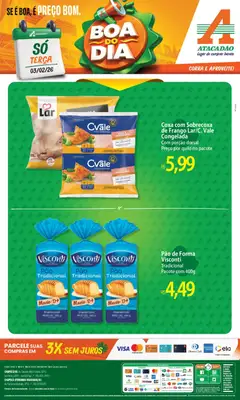 Pré-Visualização do folheto "Ofertas - SC" da loja Atacadão válido a partir de 03/02/2026