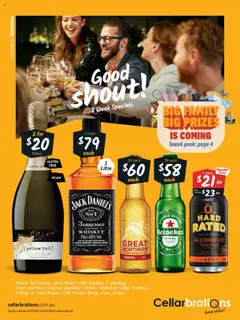 Preview of catalogue Catalogue TAS from shop Cellarbrations valid 06/10/2025