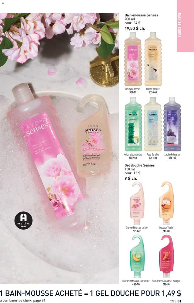 New Avon flyer from Apr 23