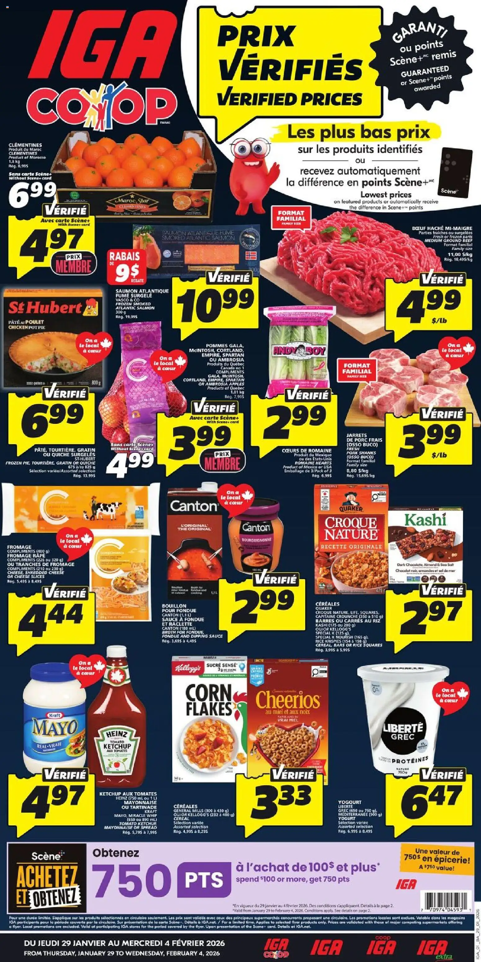 Preview of leaflet New Brunswick from shop IGA is valid from Jan 29, 2026