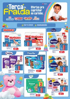 Pré-Visualização do folheto "Ofertas Terça da Fralda" da loja Mateus válido a partir de 18/11/2025