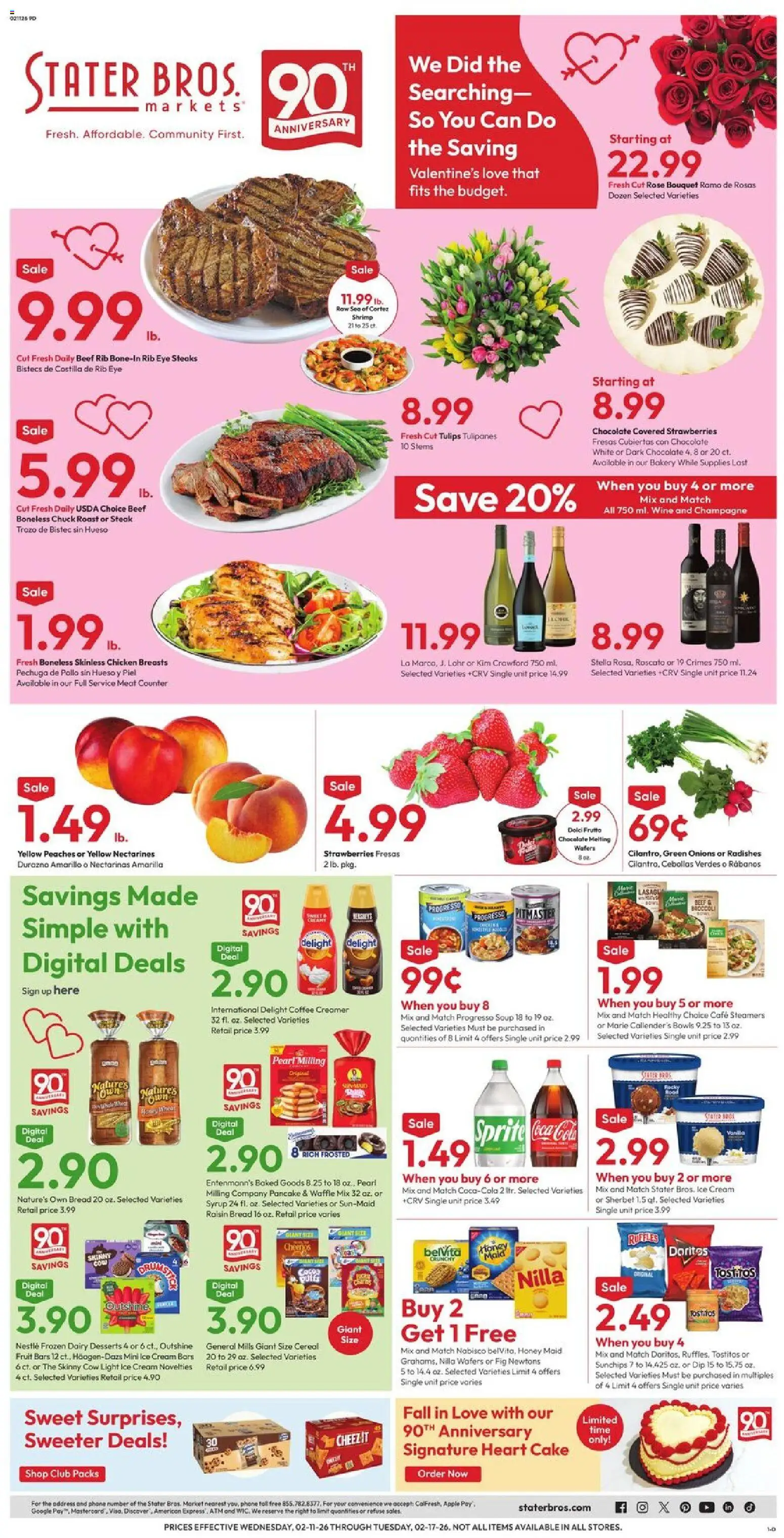 Ad Preview of Stater Bros Weekly Ad from 02/11/2026