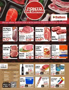 Pré-Visualização do folheto "Ofertas da semana" da loja Supermercado Dalben válido a partir de 07/01/2026
