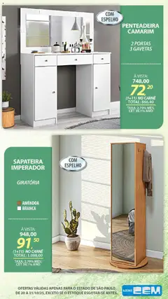 Pré-Visualização do folheto "Ofertas atuais" da loja Lojas Cem válido a partir de 20/10/2025 | Página: 107