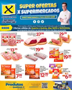 Pré-Visualização do folheto "X Supermercados - Ofertas da semana" da loja X Supermercados válido a partir de 18/03/2026