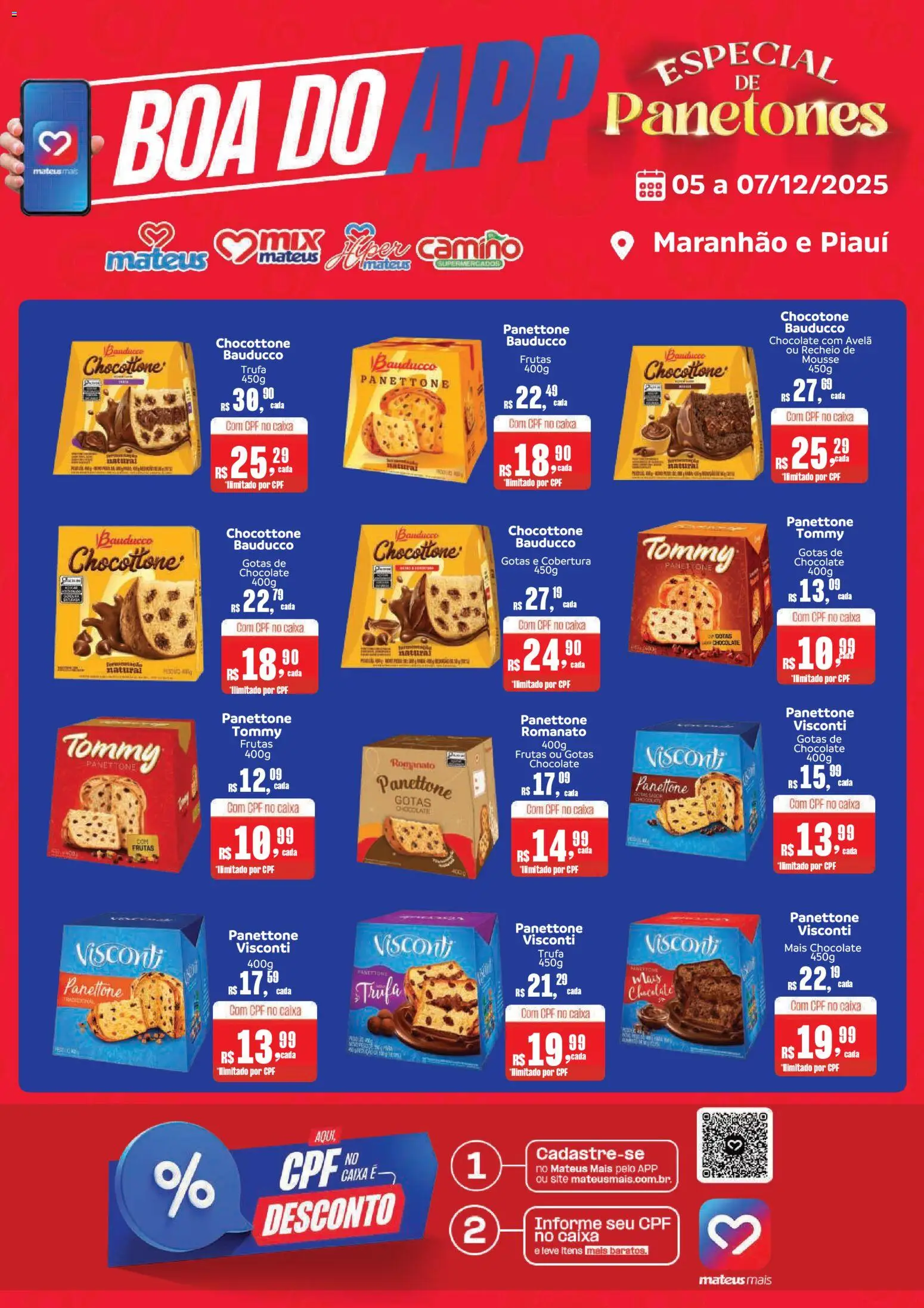 Pré-Visualização do folheto "Ofertas Boa do App" da loja Mateus válido a partir de 05/12/2025