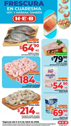 Vista previa las ofertas de la tienda H-E-B - H-E-B folleto desde el 03/04/2026 