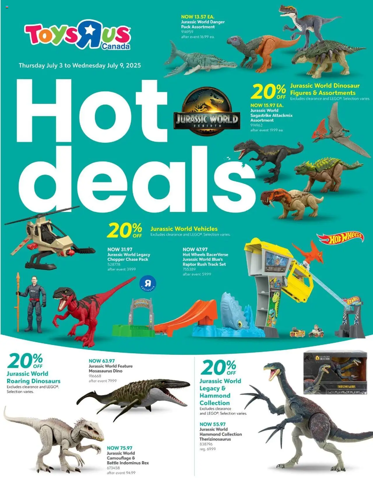 Toys’R’Us flyer valid from Jul 03, 2025 - page number 1