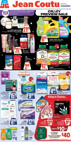 Preview of leaflet Black Friday Flyer from shop Jean Coutu is valid from Nov 20, 2025