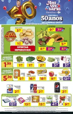 Pré-Visualização do folheto "Ofertas Feira" da loja Carrefour Bairro válido a partir de 28/10/2025