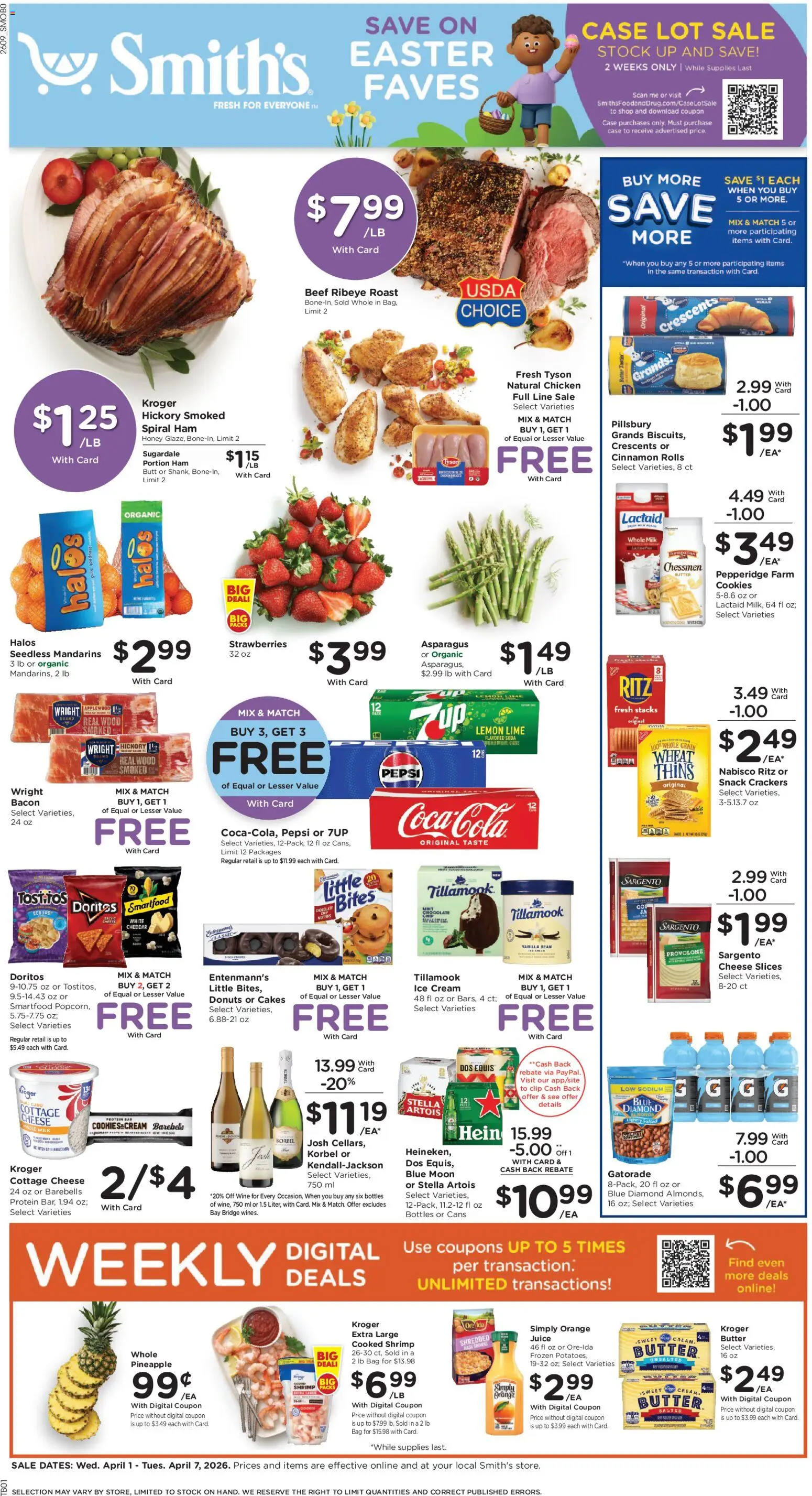 Ad Preview of Smith's Smith's Weekly Ad - ID from 04/01/2026