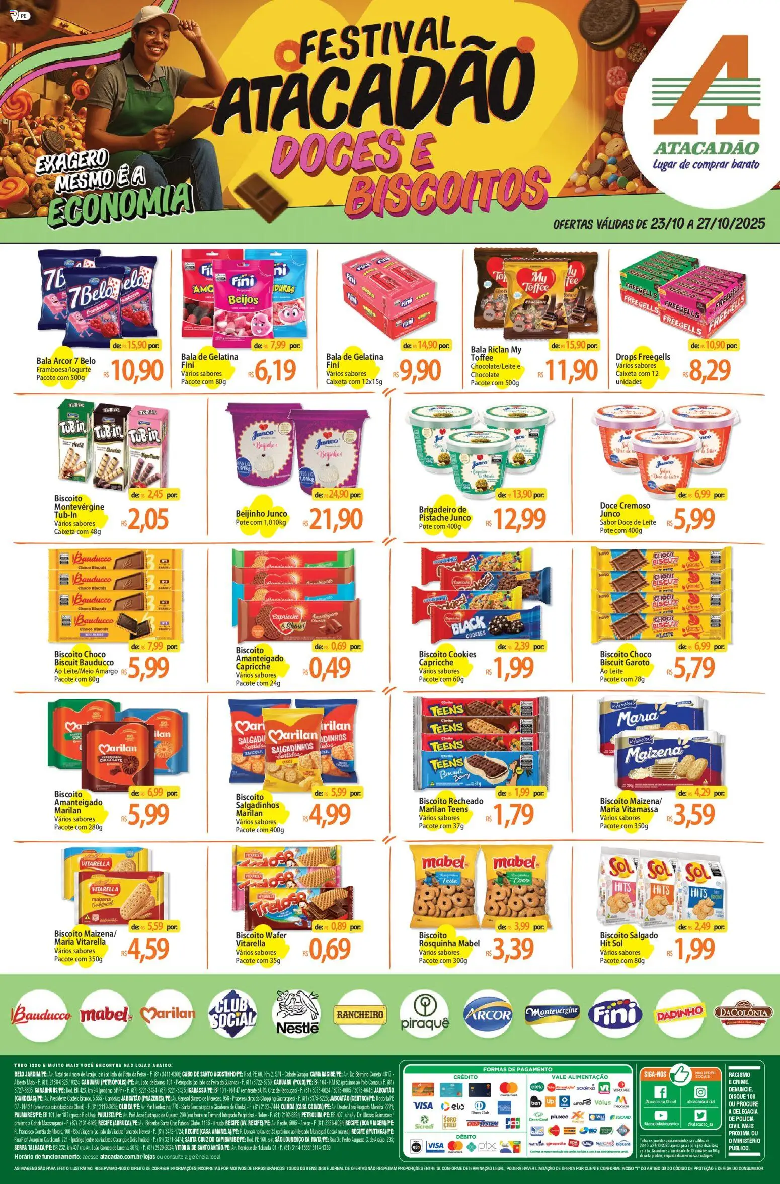 Atacadão folheto "Ofertas - PE" válido a partir de 23/10/2025 - número de página 1