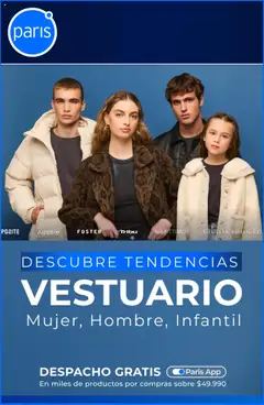 Folleto de la tienda Paris válido desde el 07.08.2025 