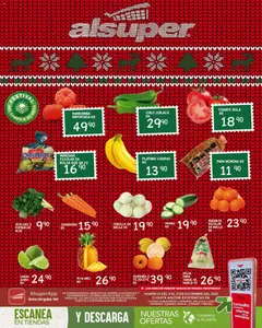 Vista previa las ofertas de la tienda Alsuper - Folleto desde el 09/12/2025 