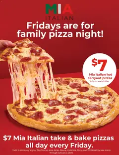 Ad Preview of HyVee Friday Night Pizza Special from 10/31/2025