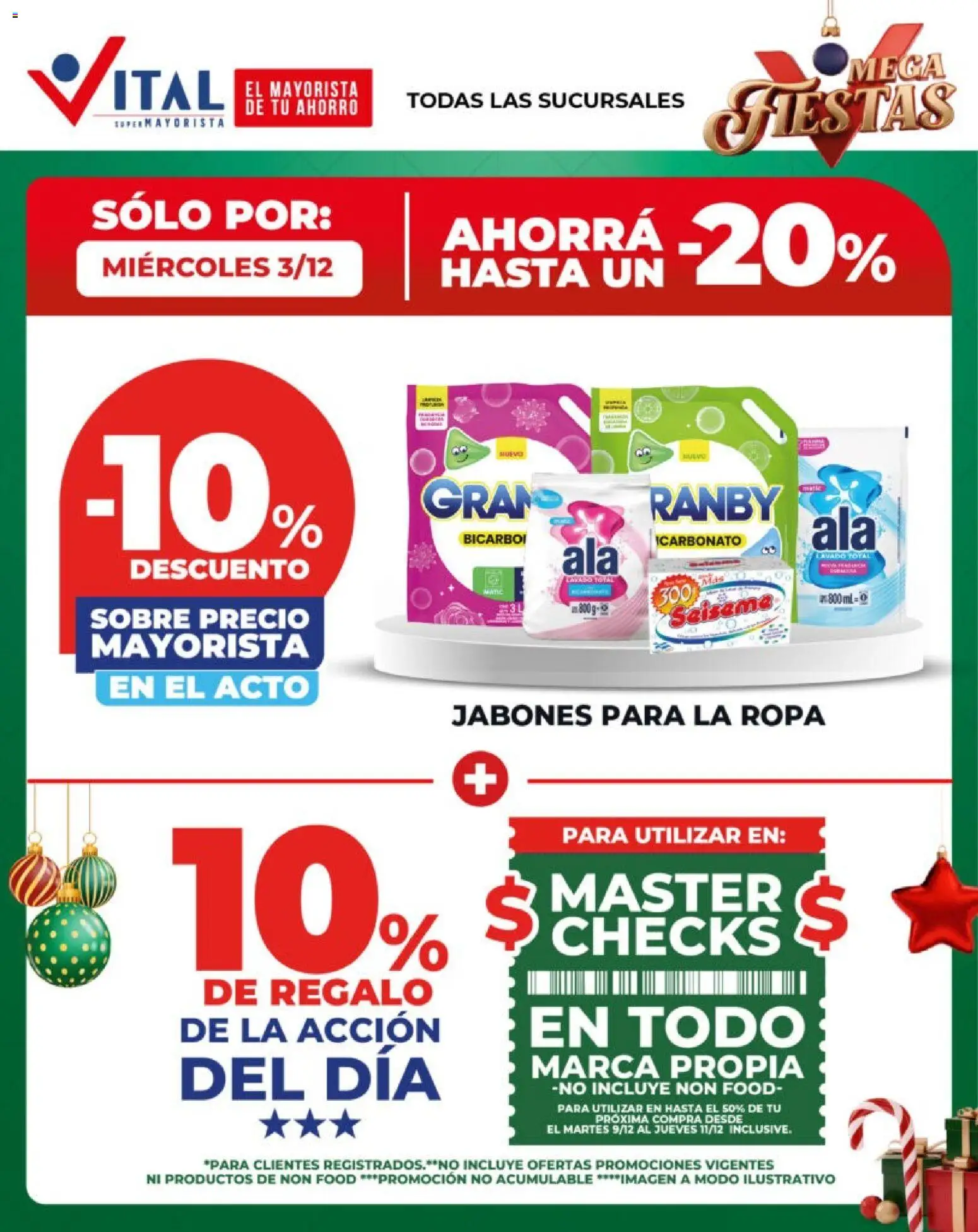 Vista previa del folleto de la tienda Vital válido desde el 03/12/2025 