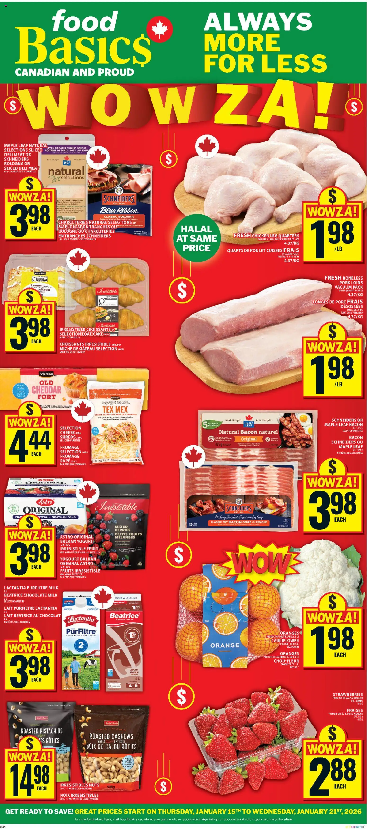 Preview of leaflet Kanata from shop Food Basics is valid from Jan 15, 2026