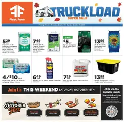Ad Preview of Mills Fleet Farm Truckload from 10/16/2025