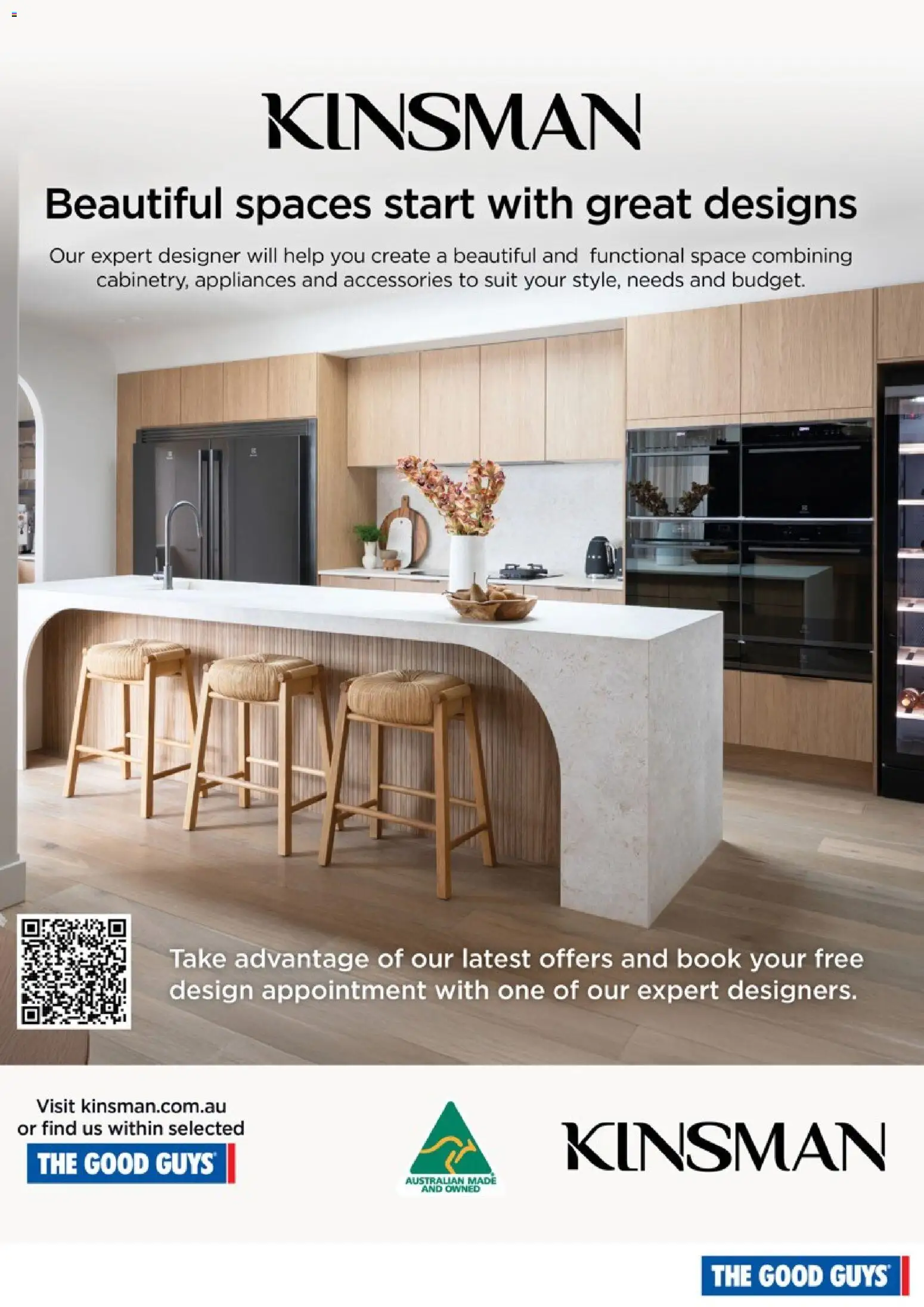 Preview of catalogue KINSMAN from shop The Good Guys valid 07/01/2026 - Suit, Accessories