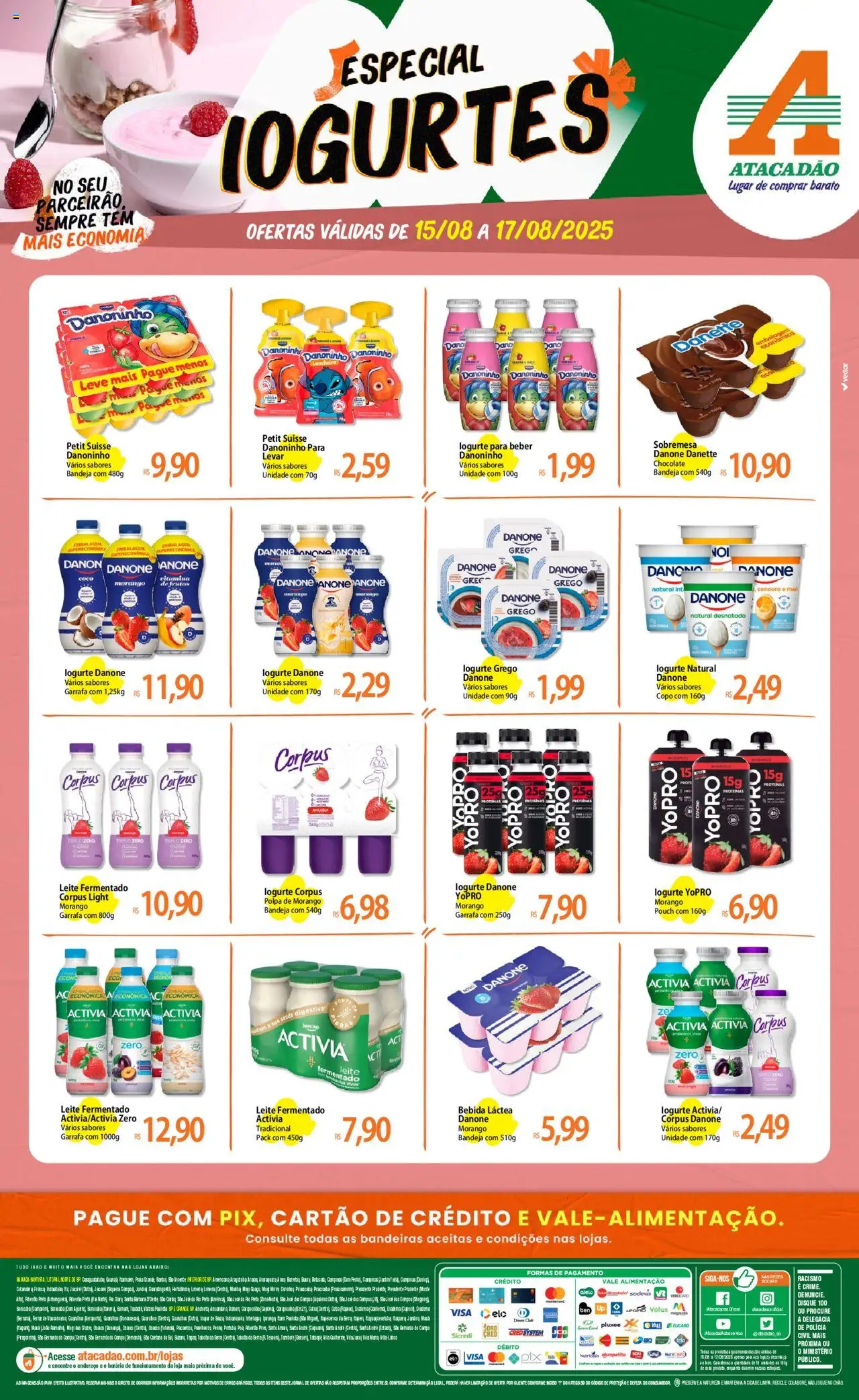 Atacadão folheto "Ofertas - SP" válido a partir de 15/08/2025 - número de página 1
