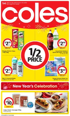 Preview of catalogue Catalogue TAS from shop Coles valid 31/12/2025