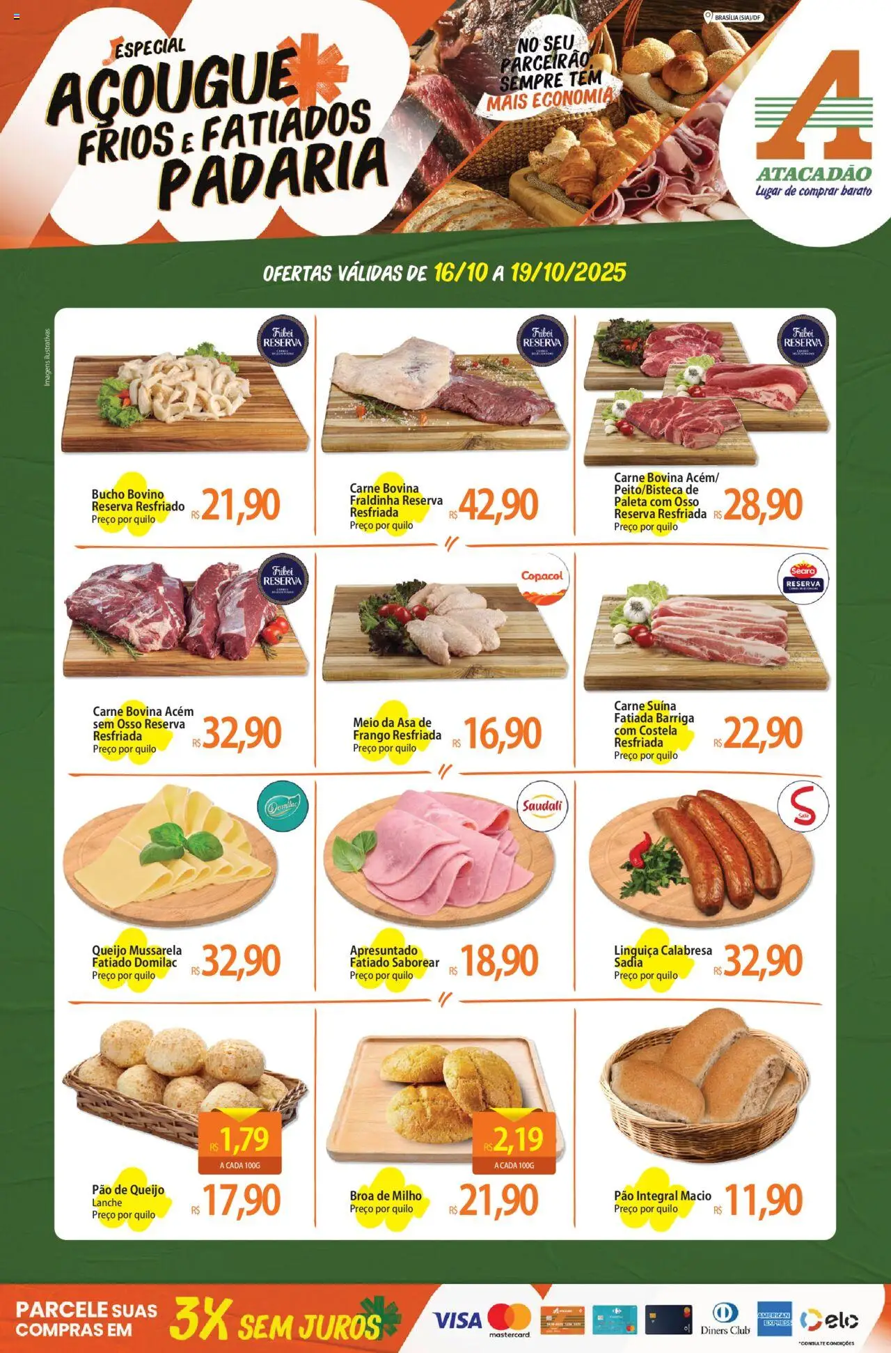 Atacadão folheto "Ofertas - DF" válido a partir de 16/10/2025 - número de página 1