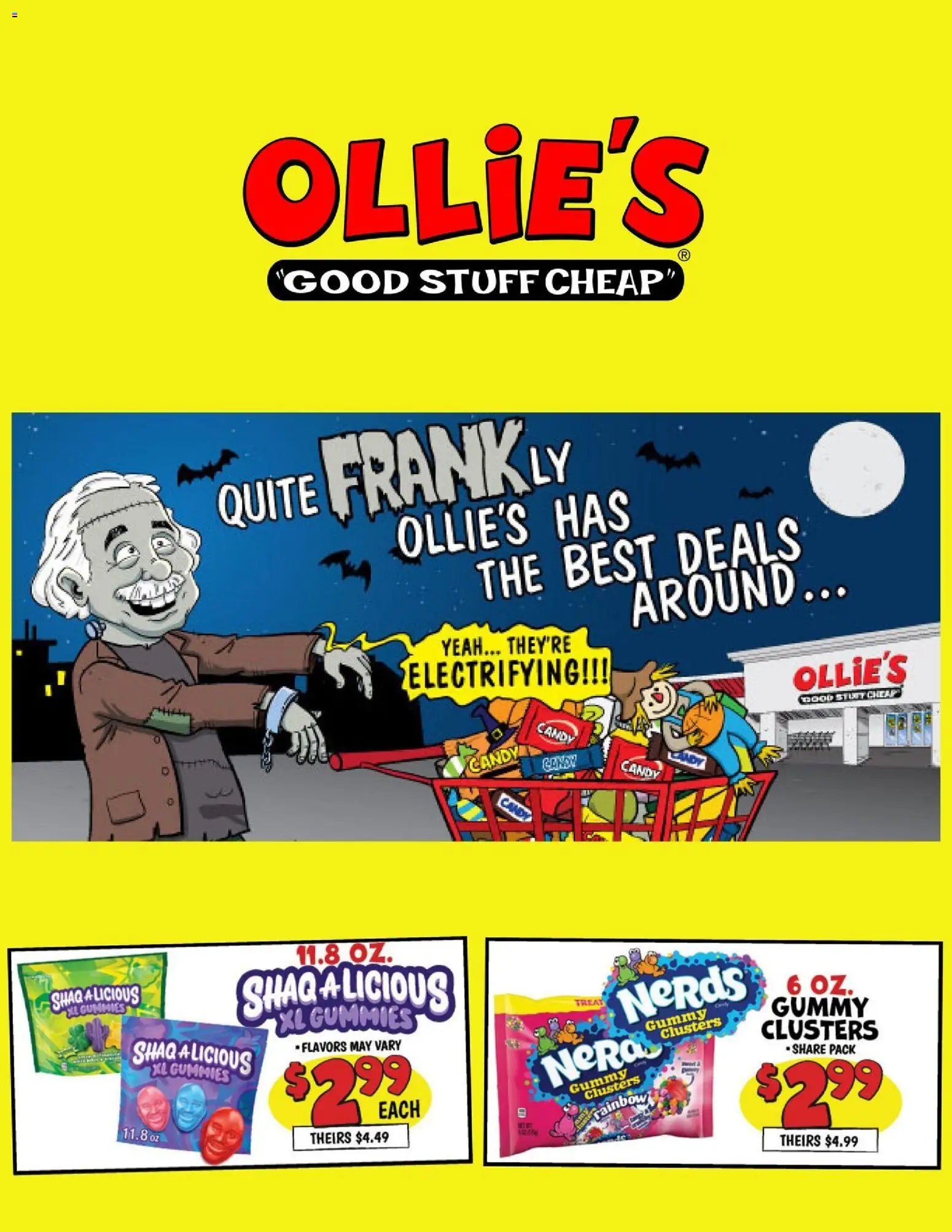 Ollie's Weekly Ad from 10/23/2025 - Flyer - Page number 1