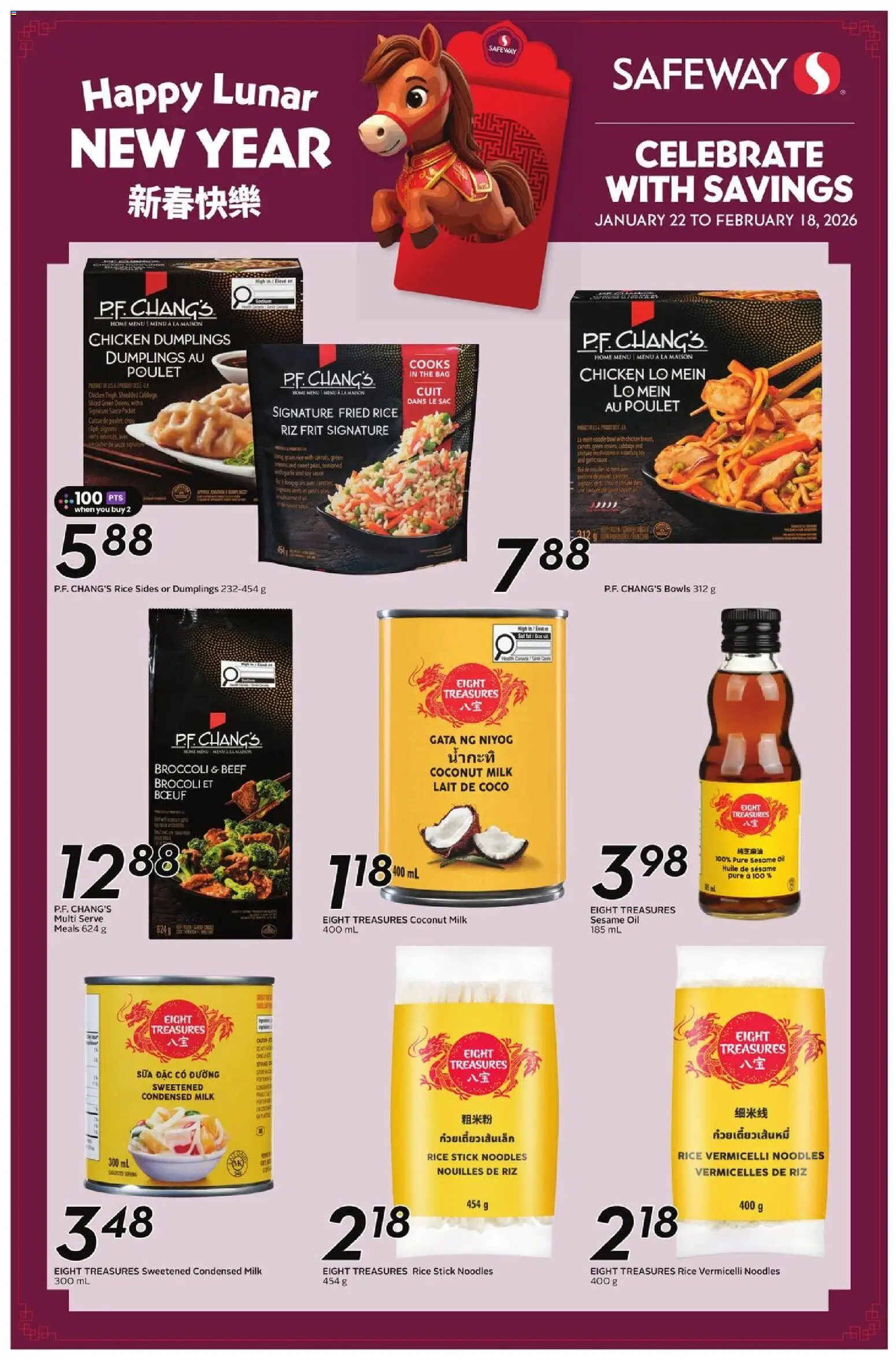 Preview of leaflet Seasonal flyer from shop Safeway is valid from Jan 22, 2026