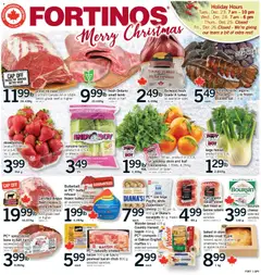 Preview of leaflet Vaughan from shop Fortinos is valid from Dec 18, 2025