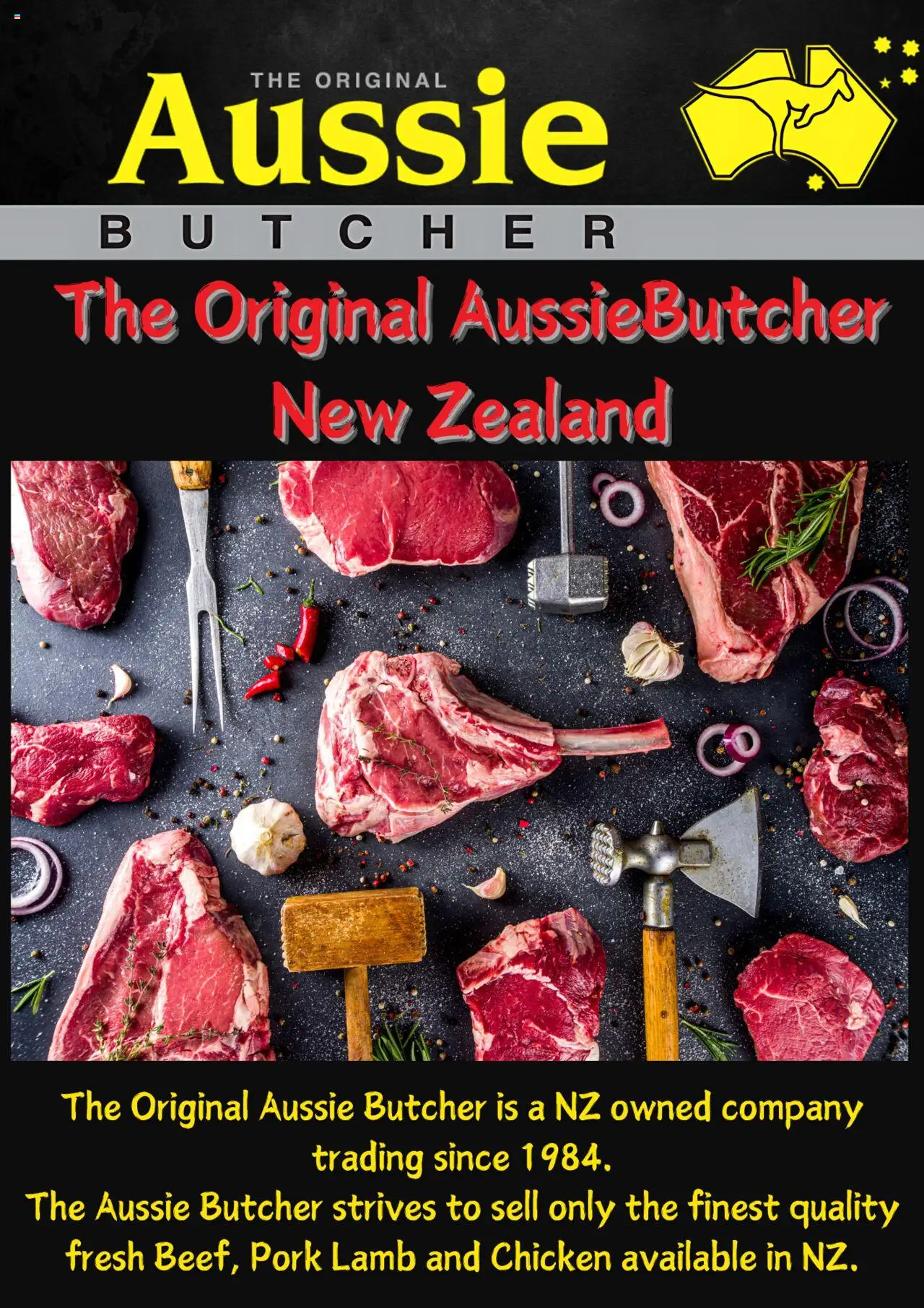 Catalogue Aussie Butcher catalogue valid from 22 Sept 2025 - page 1