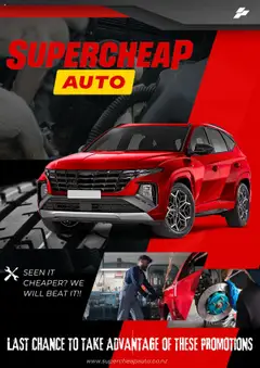 Preview of catalogue Catalogue from shop Supercheap Auto valid 11 Aug 2025