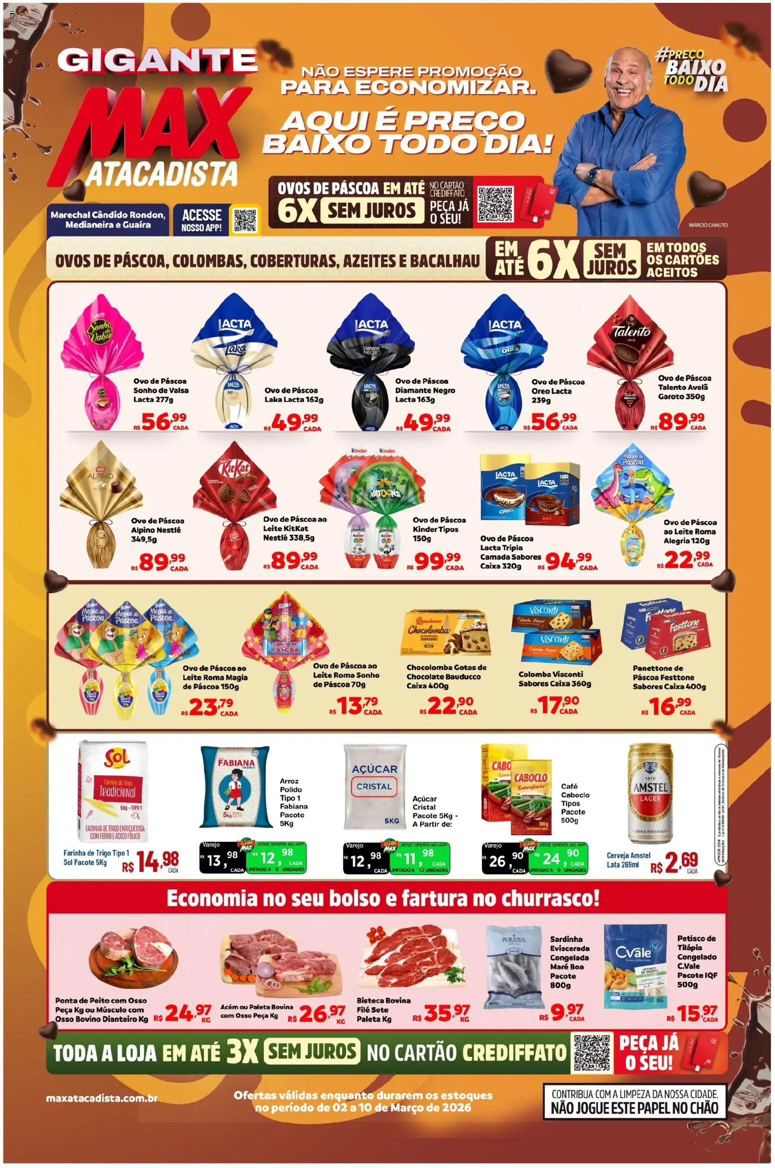 Pré-Visualização do folheto "Max Atacadista - Ofertas da semana" da loja Max Atacadista válido a partir de 02/03/2026