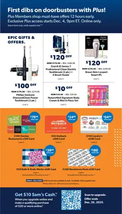 Ad Preview of Sam's Club Instant Savings Book December from 12/03/2025 | Page: 3