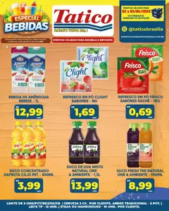 Pré-Visualização do folheto "Tatico ofertas Bebidas" da loja Tatico válido a partir de 02/04/2026