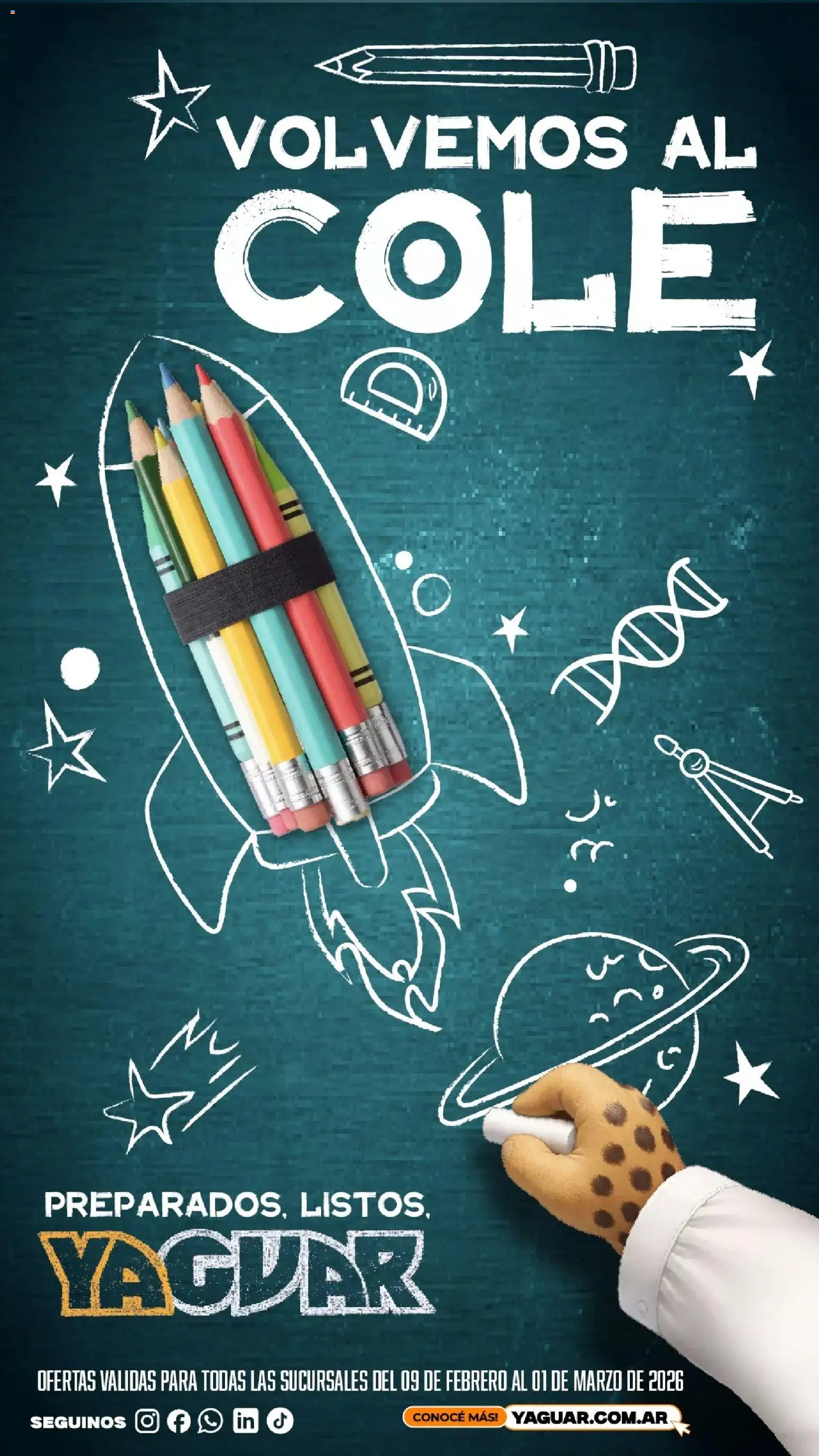 Vista previa del folleto de la tienda Yaguar válido desde el 09/02/2026 