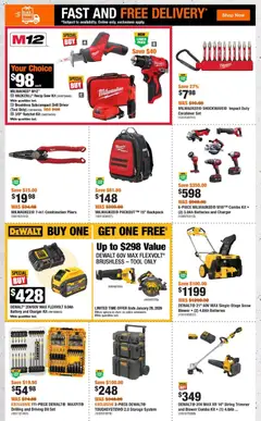 Preview of leaflet Black Friday from shop Home Depot is valid from Nov 20, 2025 | Page: 4