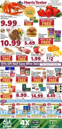 Ad Preview of Harris Teeter Harris Teeter Weekly Ad - NC from 04/15/2026