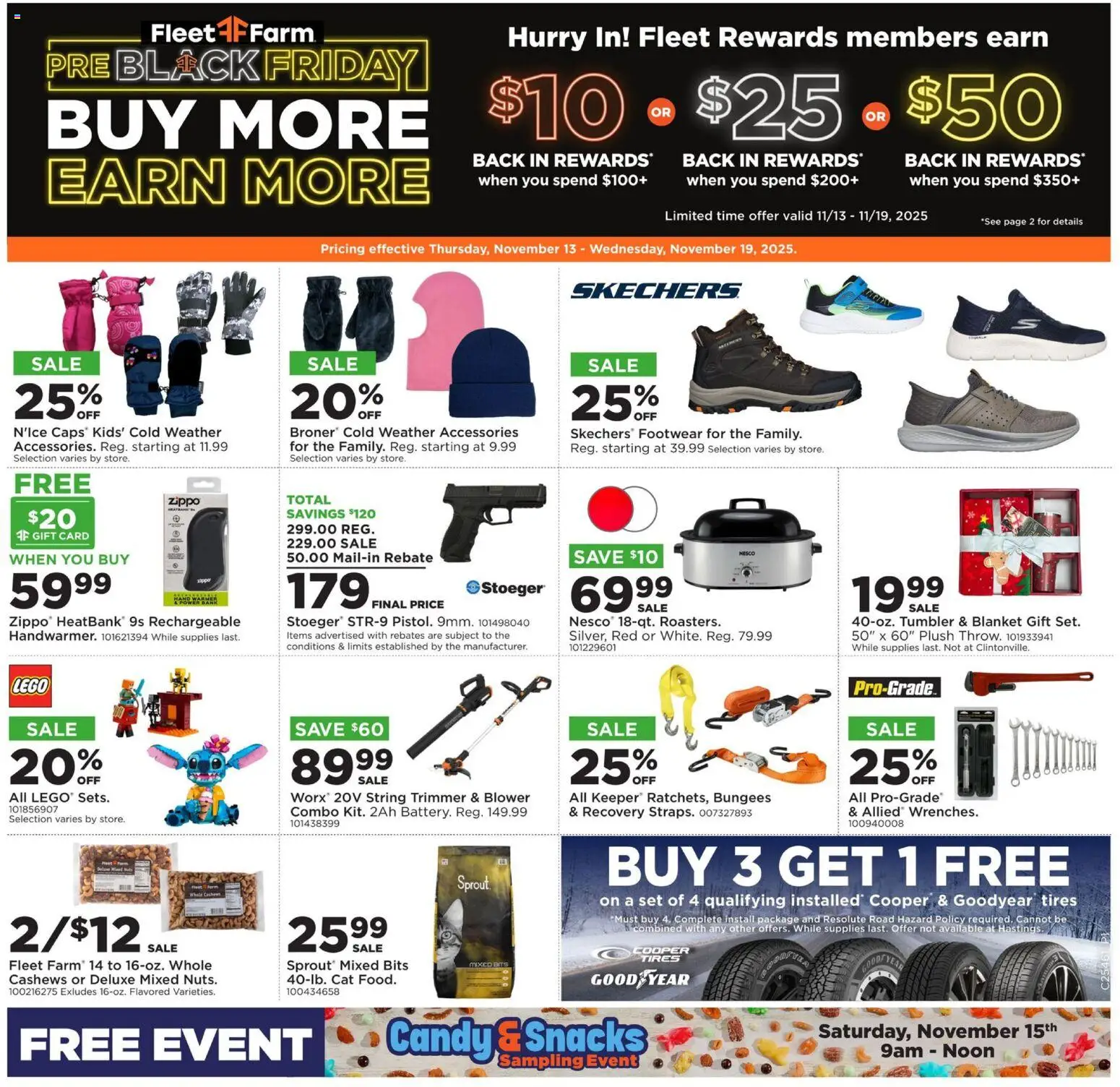 Ad Preview of Mills Fleet Farm Black Friday from 11/13/2025