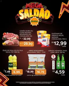 Pré-Visualização do folheto "Ofertas Saldão" da loja Bretas válido a partir de 22/10/2025