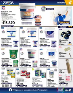 Folleto de la tienda Construmart válido desde el 30.09.2025 | Página: 21