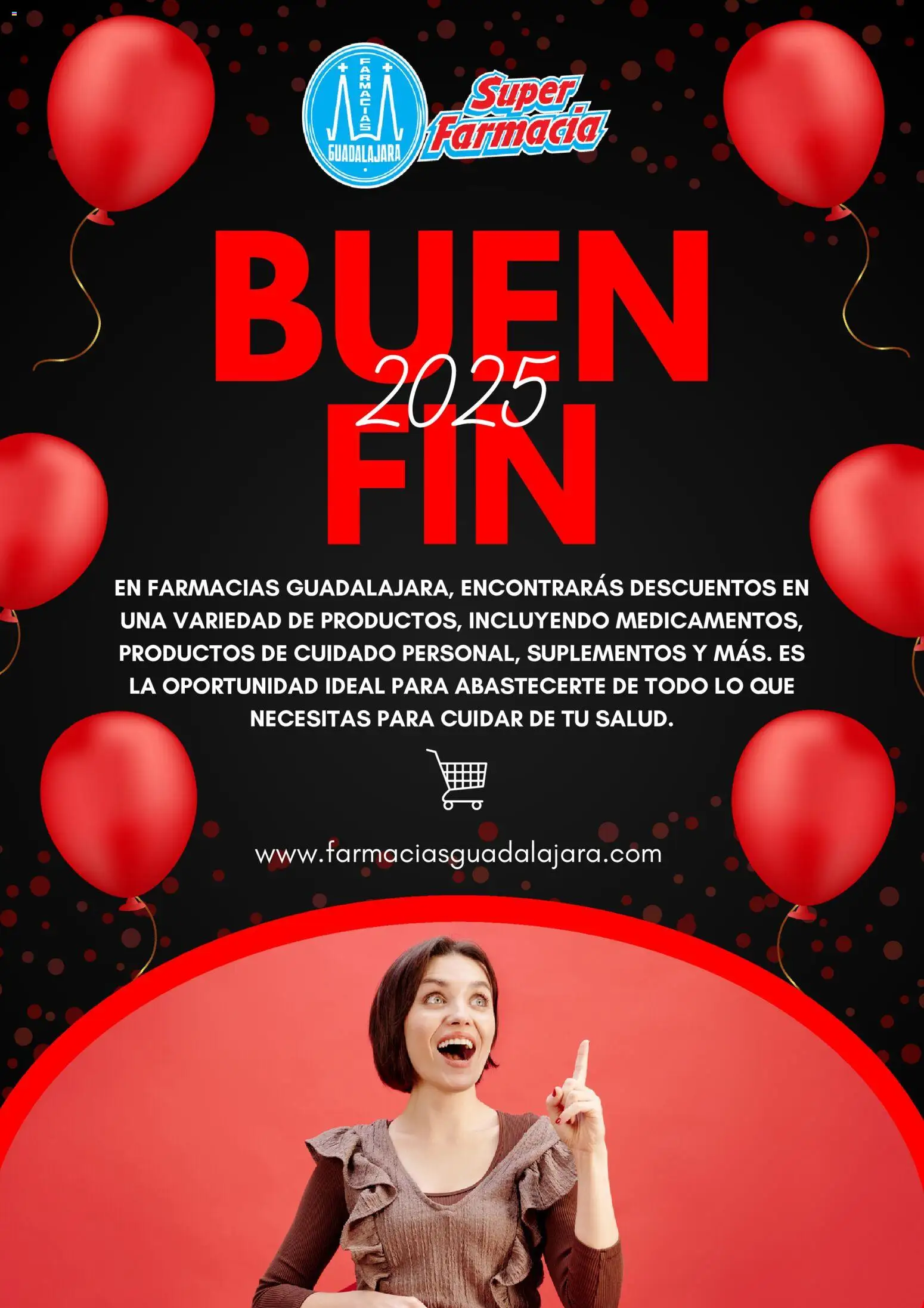 Vista previa las ofertas de la tienda Farmacia Guadalajara - Buen Fin aviso desde el 28/10/2025 