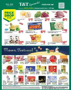 Preview of leaflet Weekly Flyer - AB from shop T&T Supermarket is valid from Sep 19, 2025