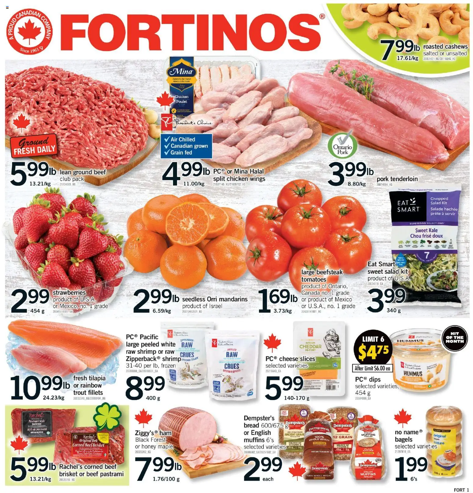 Preview of leaflet Fortinos weekly flyer - Burlington from shop Fortinos is valid from Mar 12, 2026