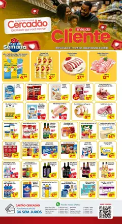 Pré-Visualização do folheto "Ofertas da semana" da loja Cercadão válido a partir de 12/09/2025