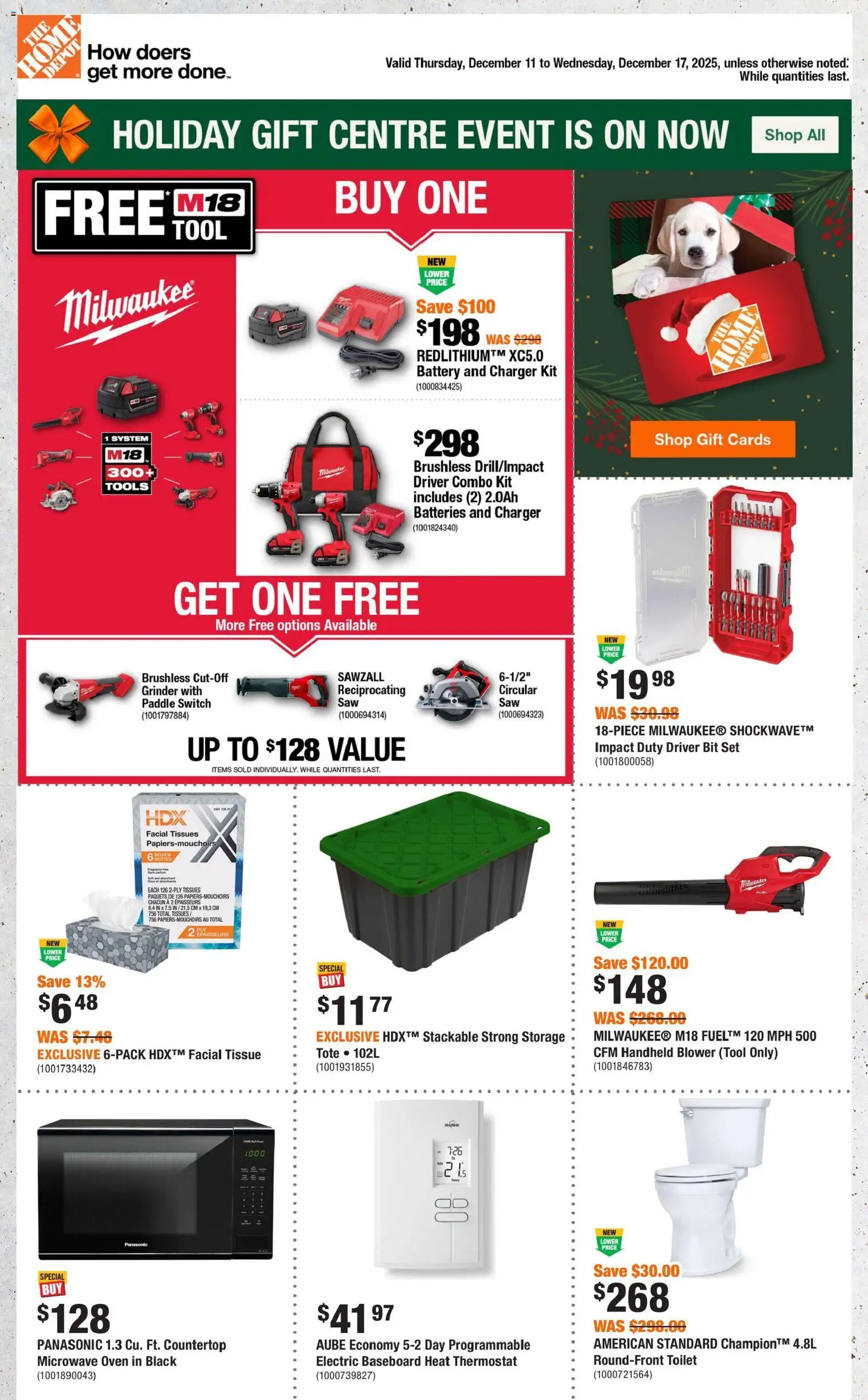 Preview of leaflet Weekly Flyer - NS from shop Home Depot is valid from Dec 11, 2025