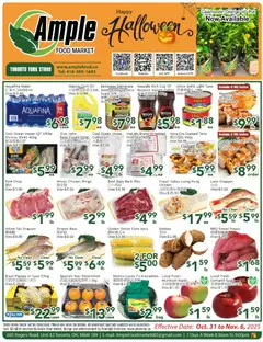 Preview of leaflet Weekly flyer Toronto York from shop Ample Food Market is valid from Oct 31, 2025