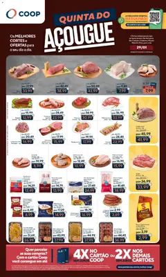 Pré-Visualização do folheto "Ofertas Quinta do Açougue" da loja Coop válido a partir de 29/01/2026