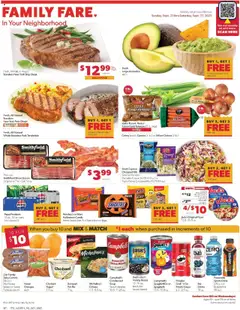 Ad Preview of Family Fare Weekly Ad from 09/21/2025