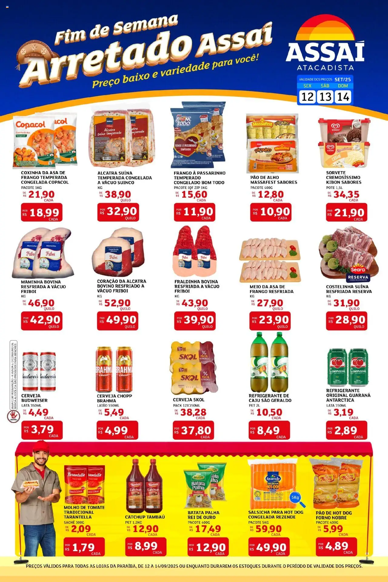 Assaí Atacadista folheto "Encarte - PB" válido a partir de 12/09/2025 - número de página 1