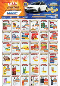 Pré-Visualização do folheto "Ofertas Super Sabado" da loja Supermercados Condor válido a partir de 02/08/2025